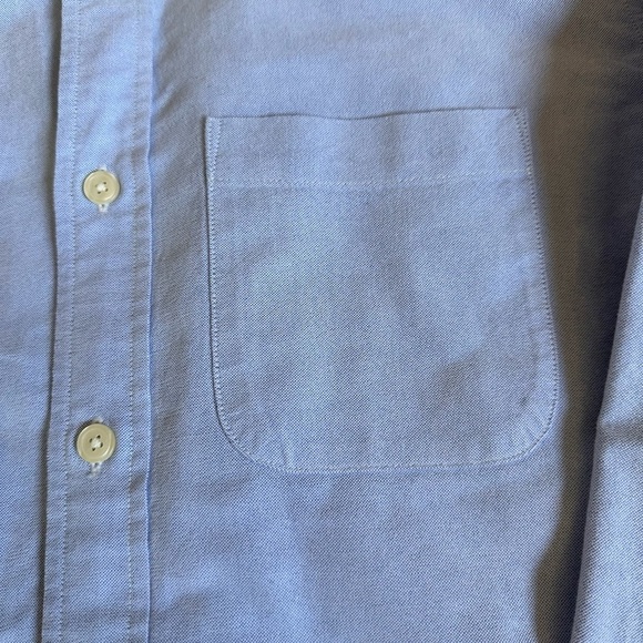 Abercrombie & Fitch Blue Button Down Business Casual Shirt - Picture 4 of 6